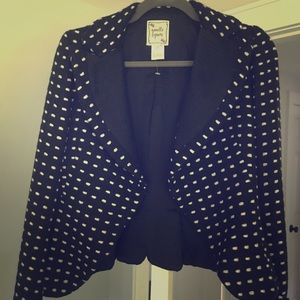 AMAZING Nanette Lepeore textures blazer